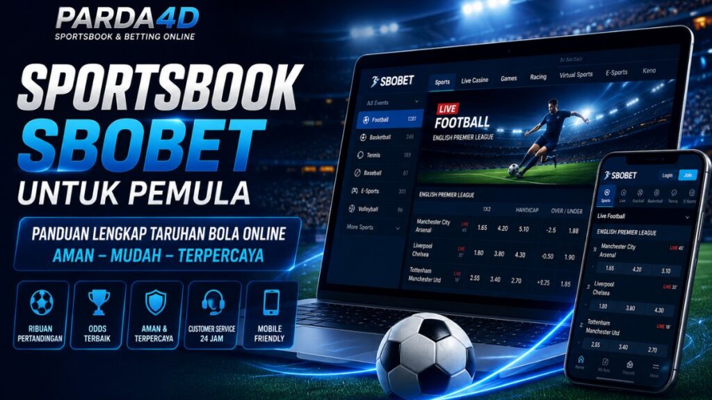 Sportsbook SBOBET modern untuk pemula di PARDA4D